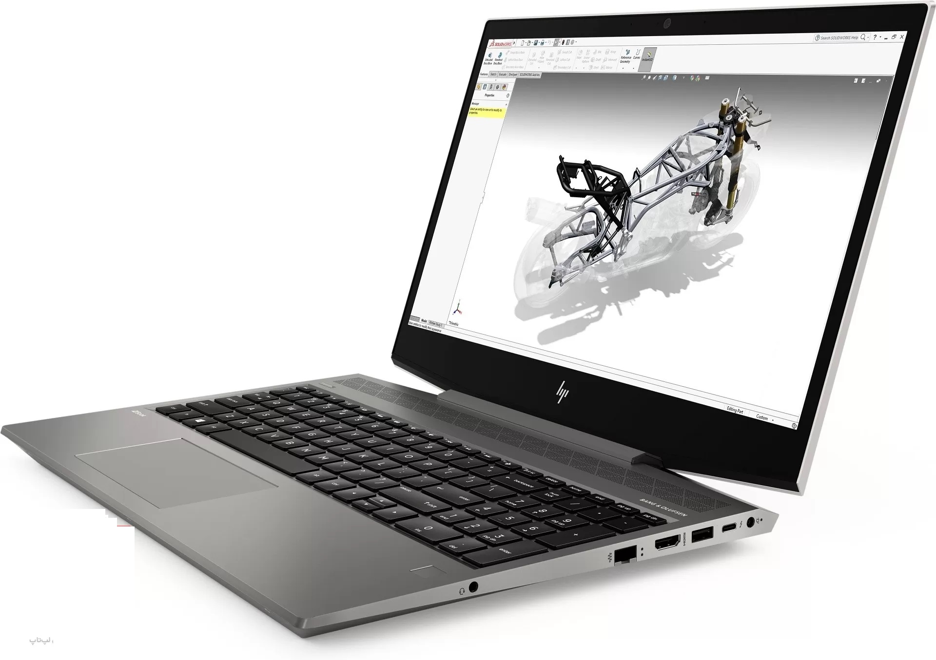 استوک Hp zbook 15v g5 core i7 9th ram 32gb /512 4gb — تصویر ۴