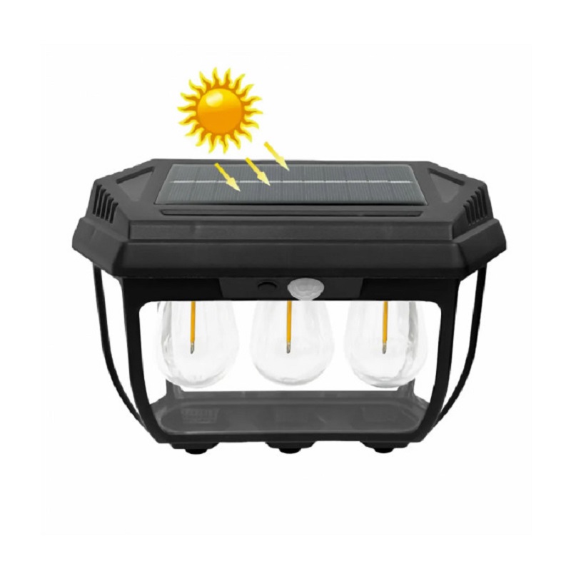 چراغ دیوارکوب خورشیدی مدل HW 669-3W