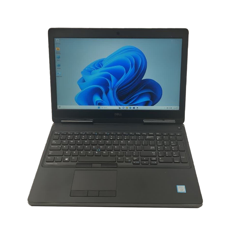 dell 7510 core i7 6850hq ram 16 ssd 512 2 gb لپتاپ کارکرده