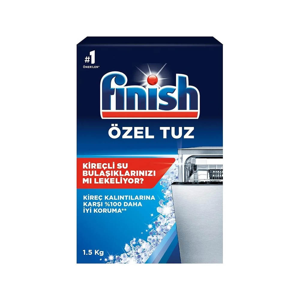 نمک ماشین ظرفشویی فینیش مدل Ozel Tuz وزن 1500 گرم — تصویر ۳