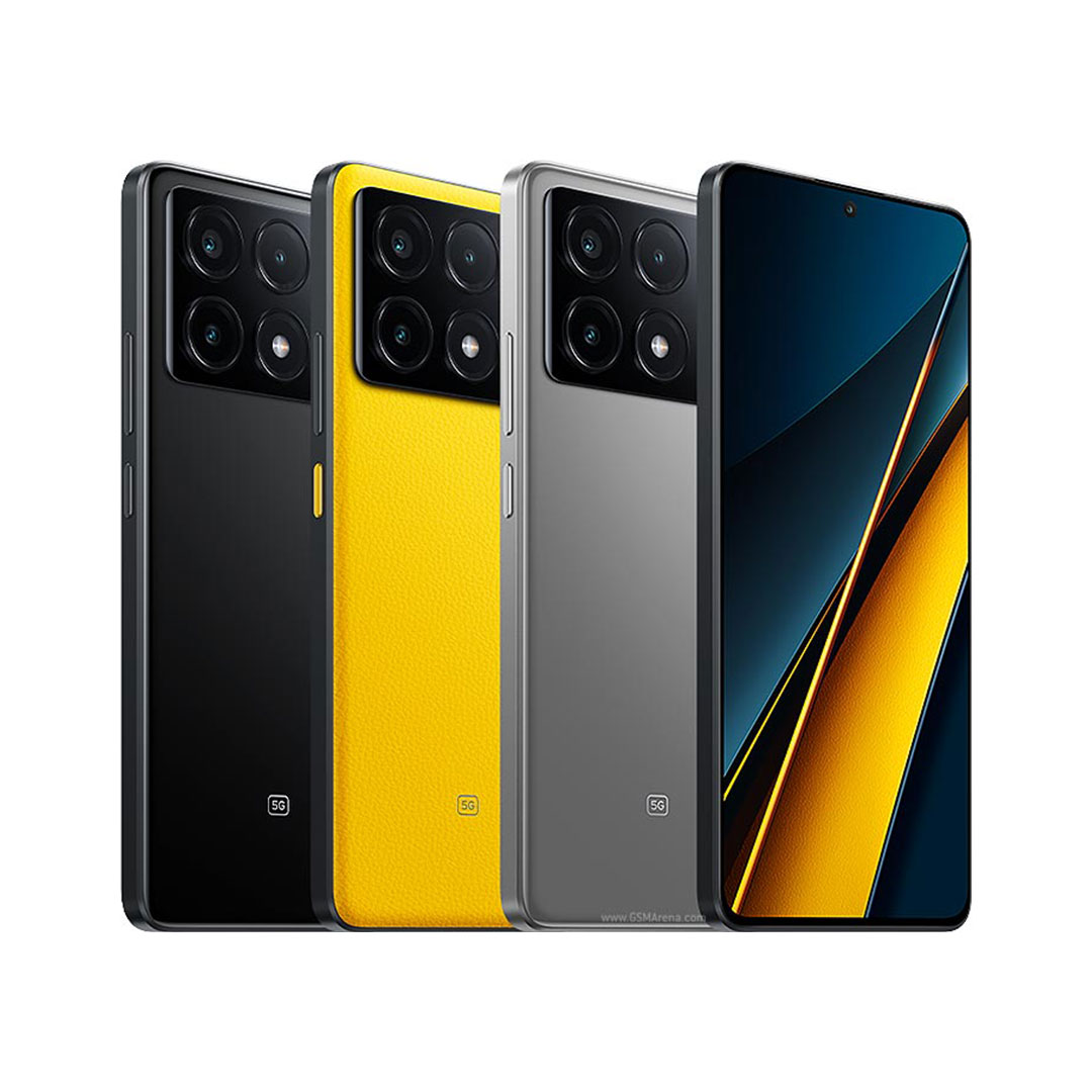 گوشی شیائومی Redmi Poco X6 pro 5G رم 12 گیگ حافظه داخلی 512 گیگ گلوبال — تصویر ۳