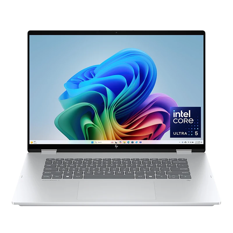 لپ تاپ اچ پی OmniBook 7 Flip Whit Orginal Pen | Core Ultra 5-226V | Intel Arc | RAM 16GB | SSD 512GB