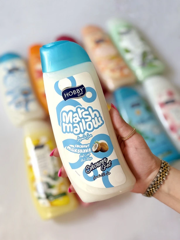 شامپو بدن هوبی مدل Marsh Mallow با رایحه نارگیل — تصویر ۳