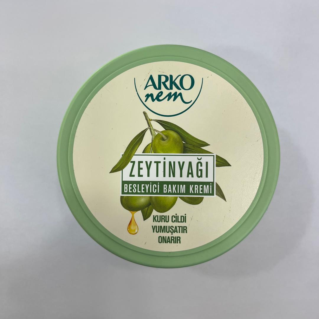 کرم مرطوب کننده آرکو ARKO حاوی روغن زیتون ،ترکیه 250میل — تصویر ۵