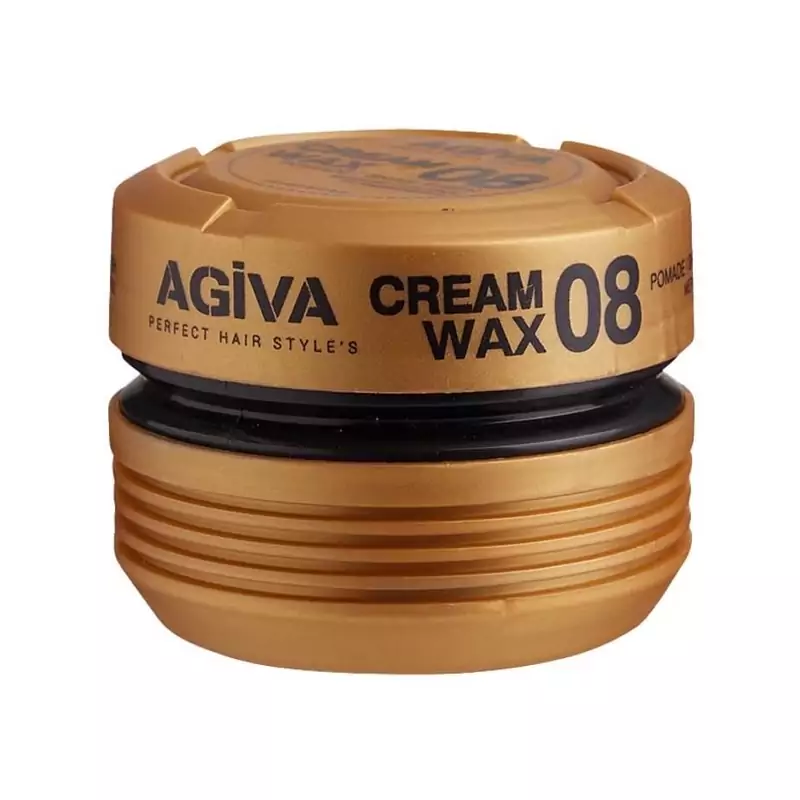 واکس مو آگیوا 08 طلایی Cream WAX حجم 175 میلی — تصویر ۳