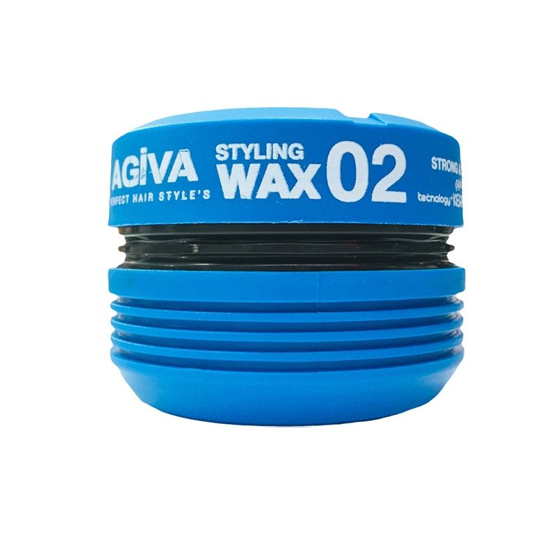 واکس مو agiva 02 آبی مدل Strong & Sert حجم 175 میلی — تصویر ۳