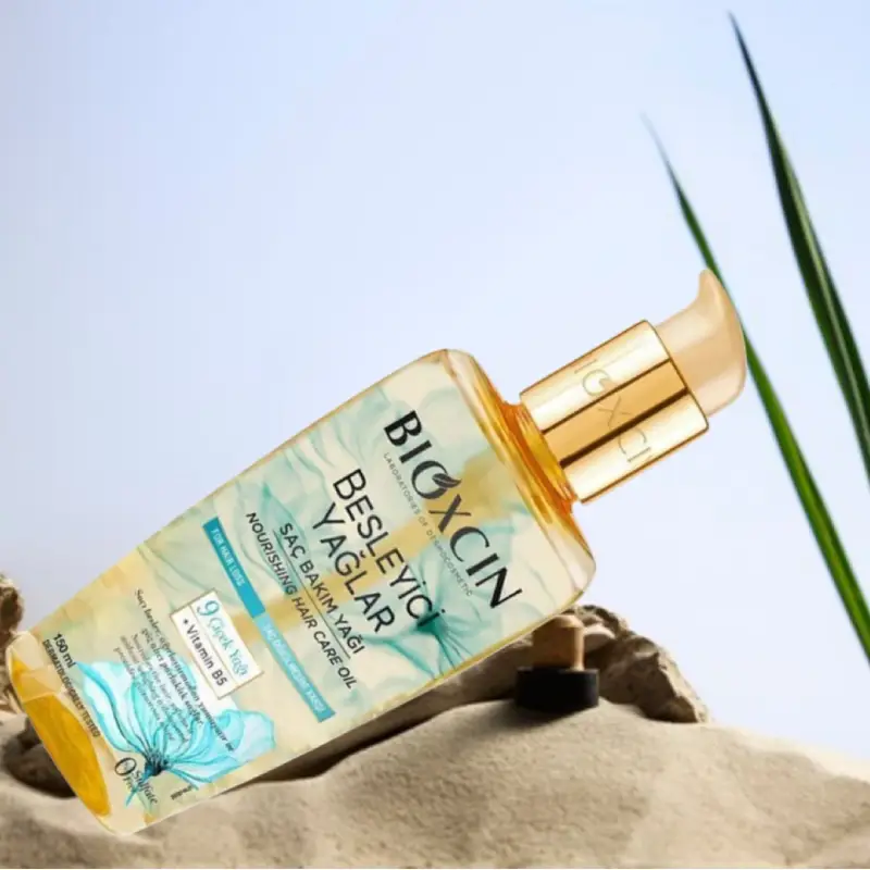 روغن تغذیه کننده و ضد ریزش 9 گیاه مو بیوکسین Bioxcin مدل150Besleyici Yaglar0 میل — تصویر ۳