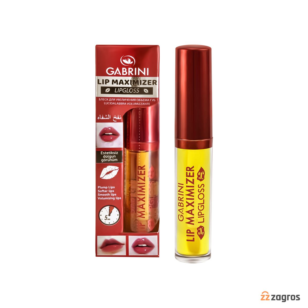 برق لب حجم‌دهنده گابرینی مدل Lip Maximizer — تصویر ۴