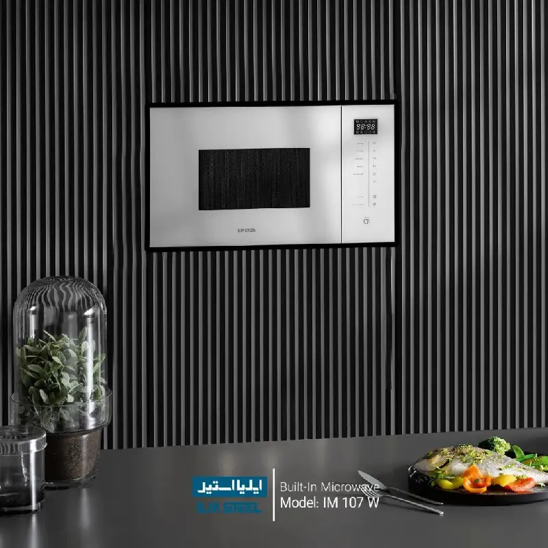 مایکروویو توکار ایلیا استیل مدل IM 107 — تصویر ۶