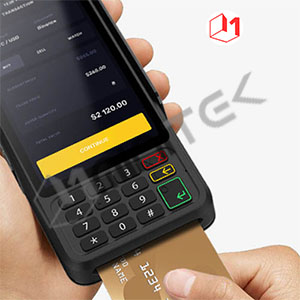 کارتخوان اندرویدی PAX مدل p3 | با نرم افزار حسابداری — تصویر ۴
