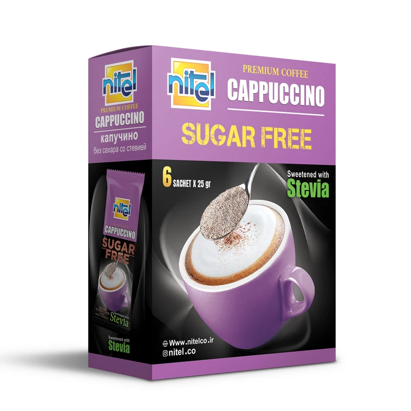 کاپوچینو رژیمی نیتل بسته 6 عددی