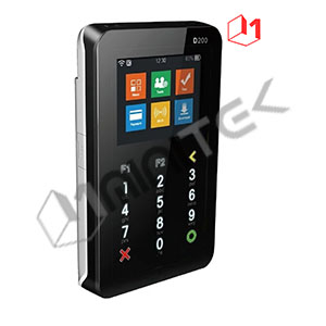 کارتخوان جیبی PAX مدل D200 سیم کارتی — تصویر ۲