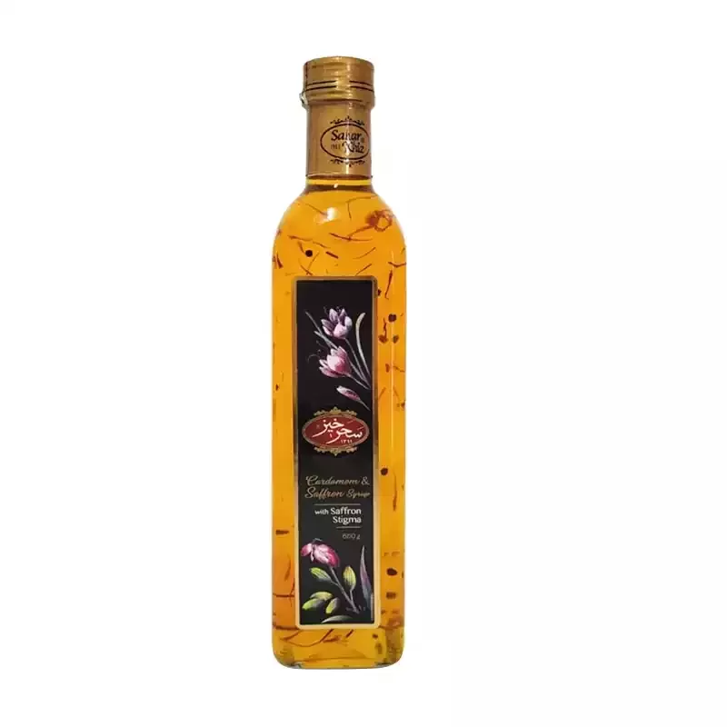 شربت هل زعفران سحرخیز 650 گرم
