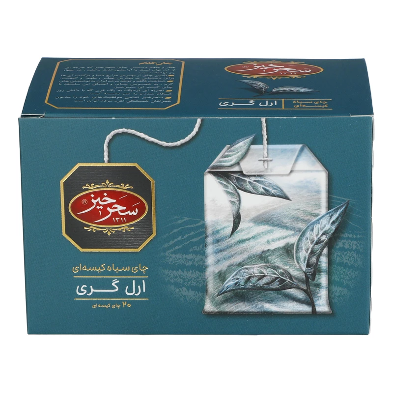 چای سیاه کیسه ای ارل گری سحرخیز 20 عددی — تصویر ۴