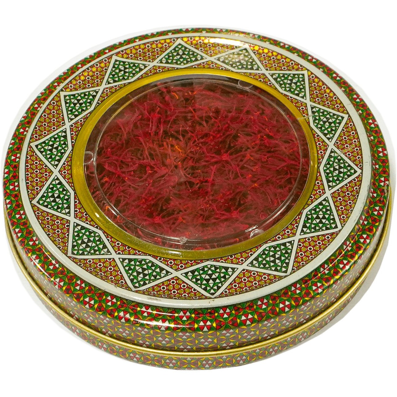 زعفران نگین اتویی ممتاز ظرف خاتم