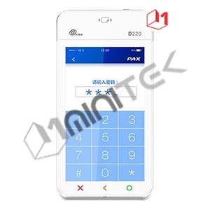 کارتخوان جیبی اندروید PAX مدل D220 — تصویر ۳