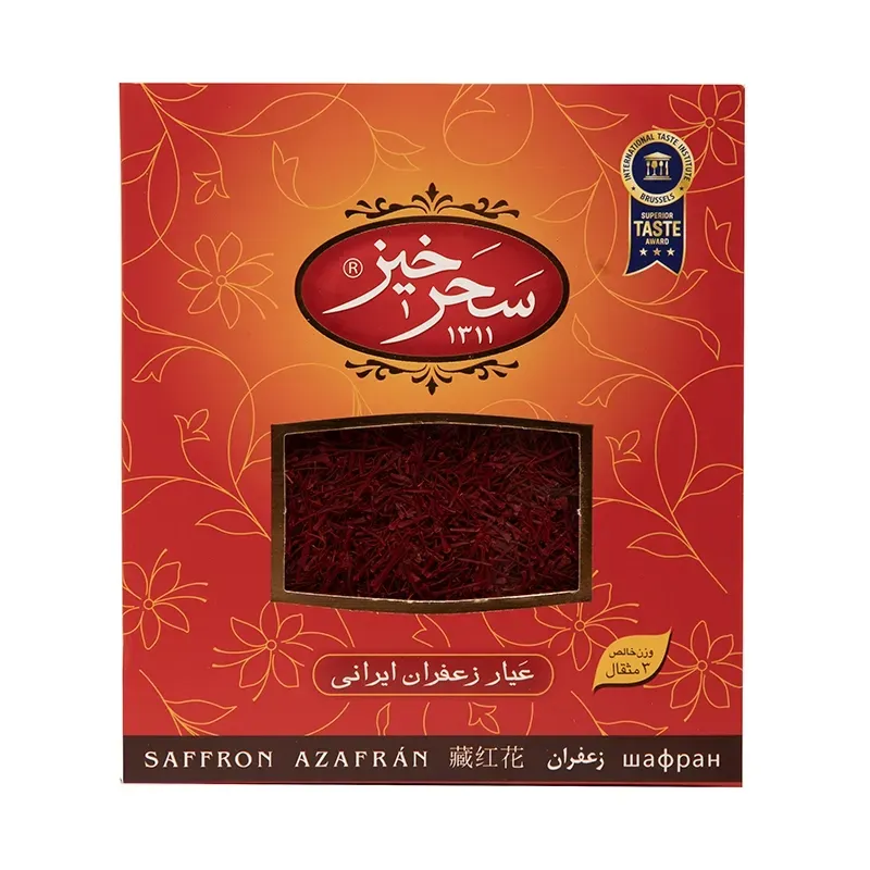 زعفران سرگل کادویی سحرخیز 3 مثقال