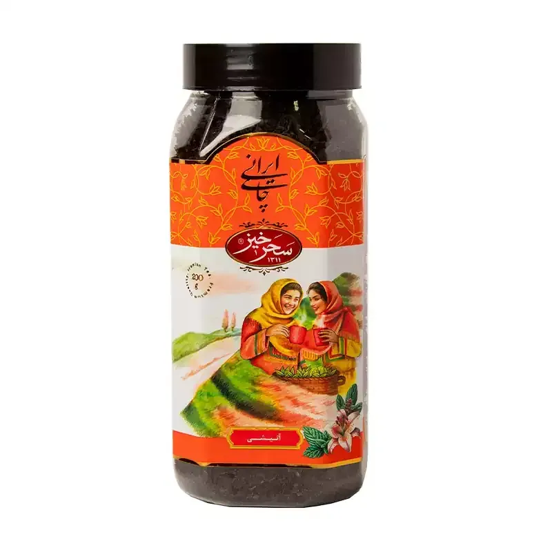چای سیاه ایرانی آتشی سحرخیز-200گرم