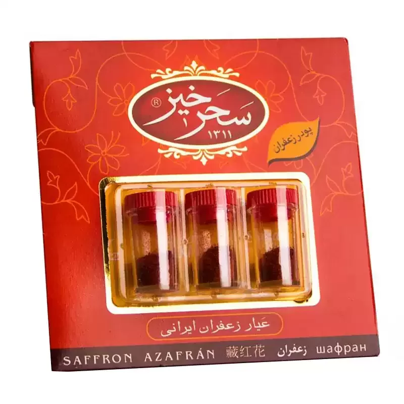پودر زعفران 1/5 گرم سحرخیز — تصویر ۳
