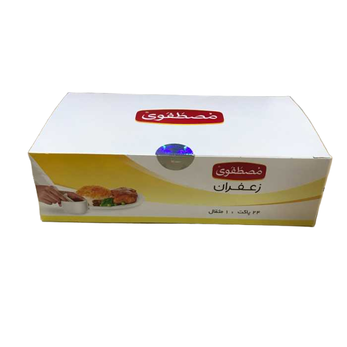 زعفران یک مثقالی مصطفوی بسته 24 عددی عمده — تصویر ۲