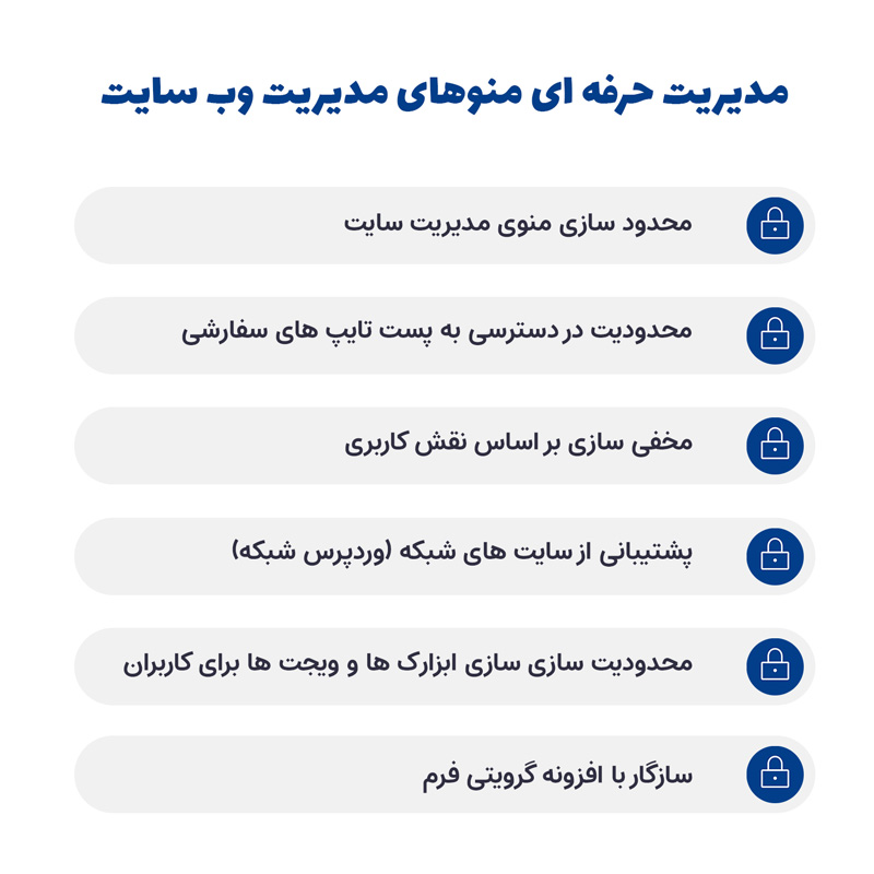 افزونه ویرایشگر نقش و دسترسی کاربران | User Role Editor Pro — تصویر ۳