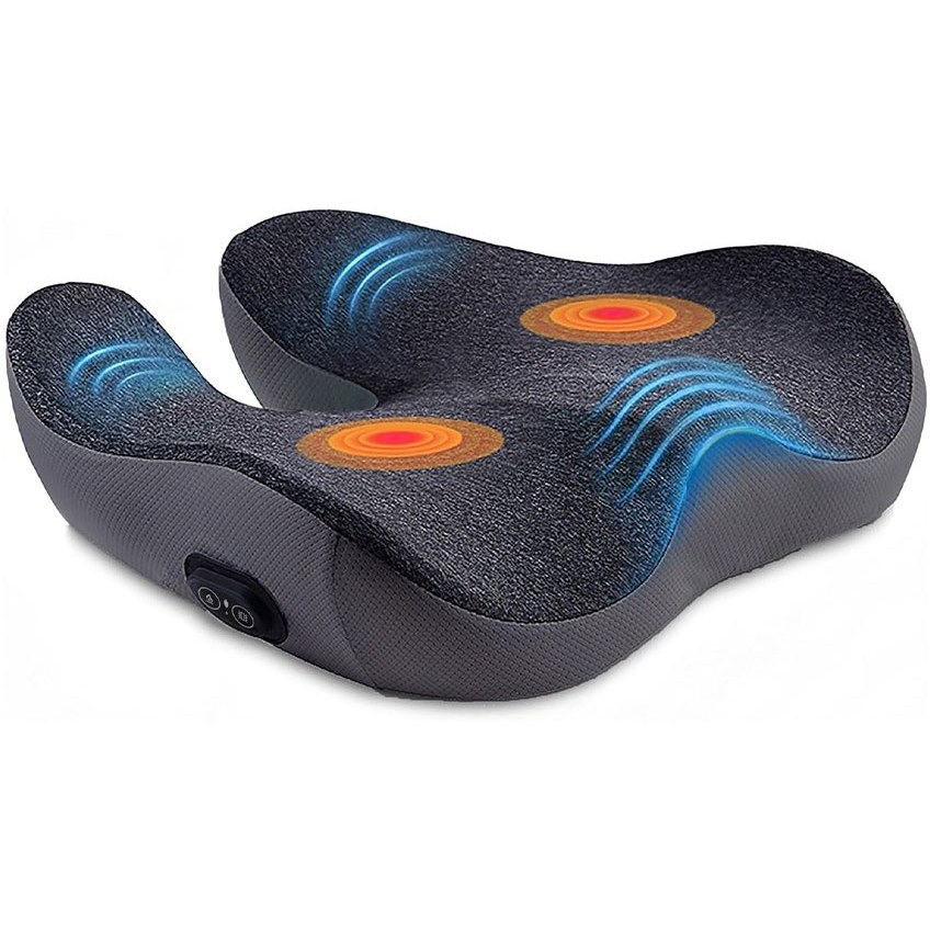 بالش نشیمن ماساژور دار گرمایشی گرین لاین Green Lion RELIEVE PRO Seat Cushion
