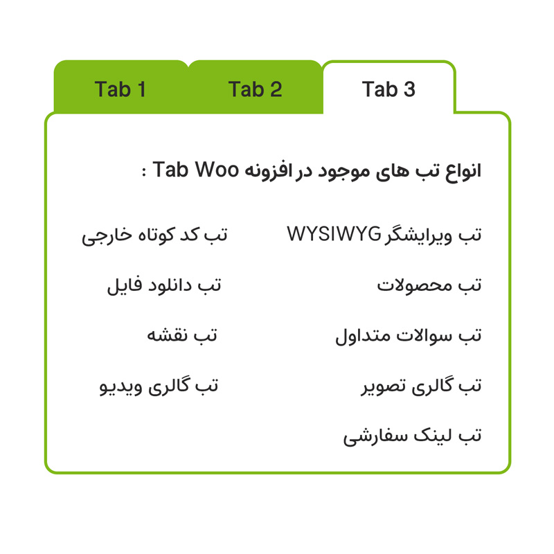 افزونه تب محصول سفارشی ووکامرس | Tab Woo – Custom Product Tabs — تصویر ۵