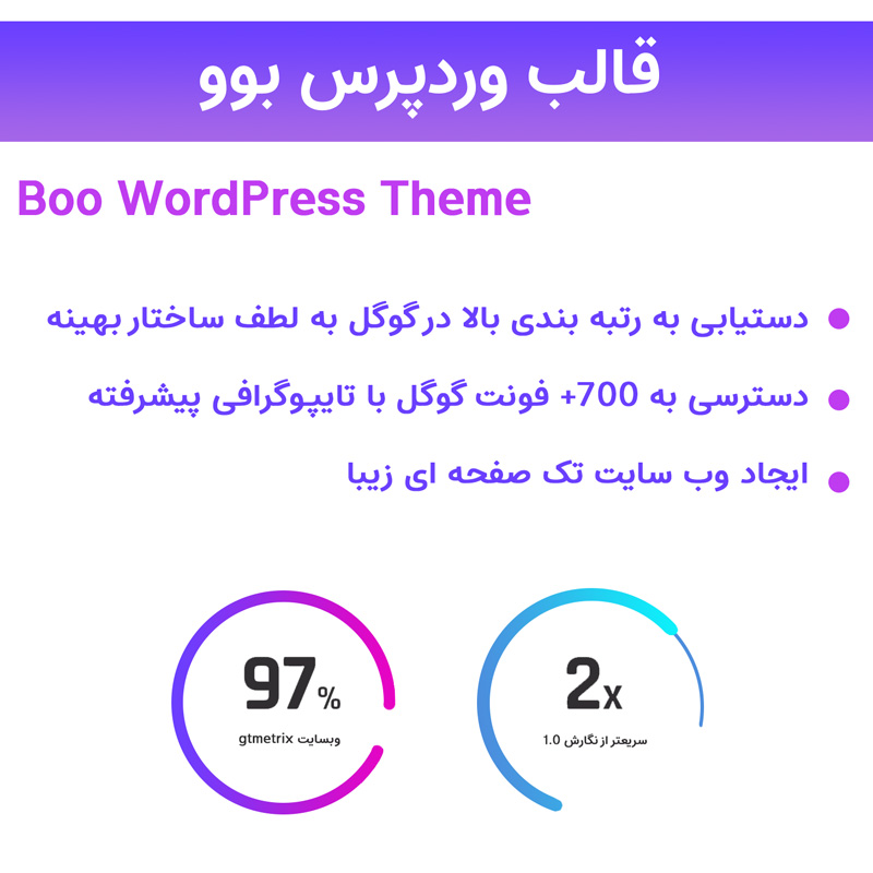 قالب وردپرس بوو | Boo Responsive Multi-Purpose WordPress Theme — تصویر ۵