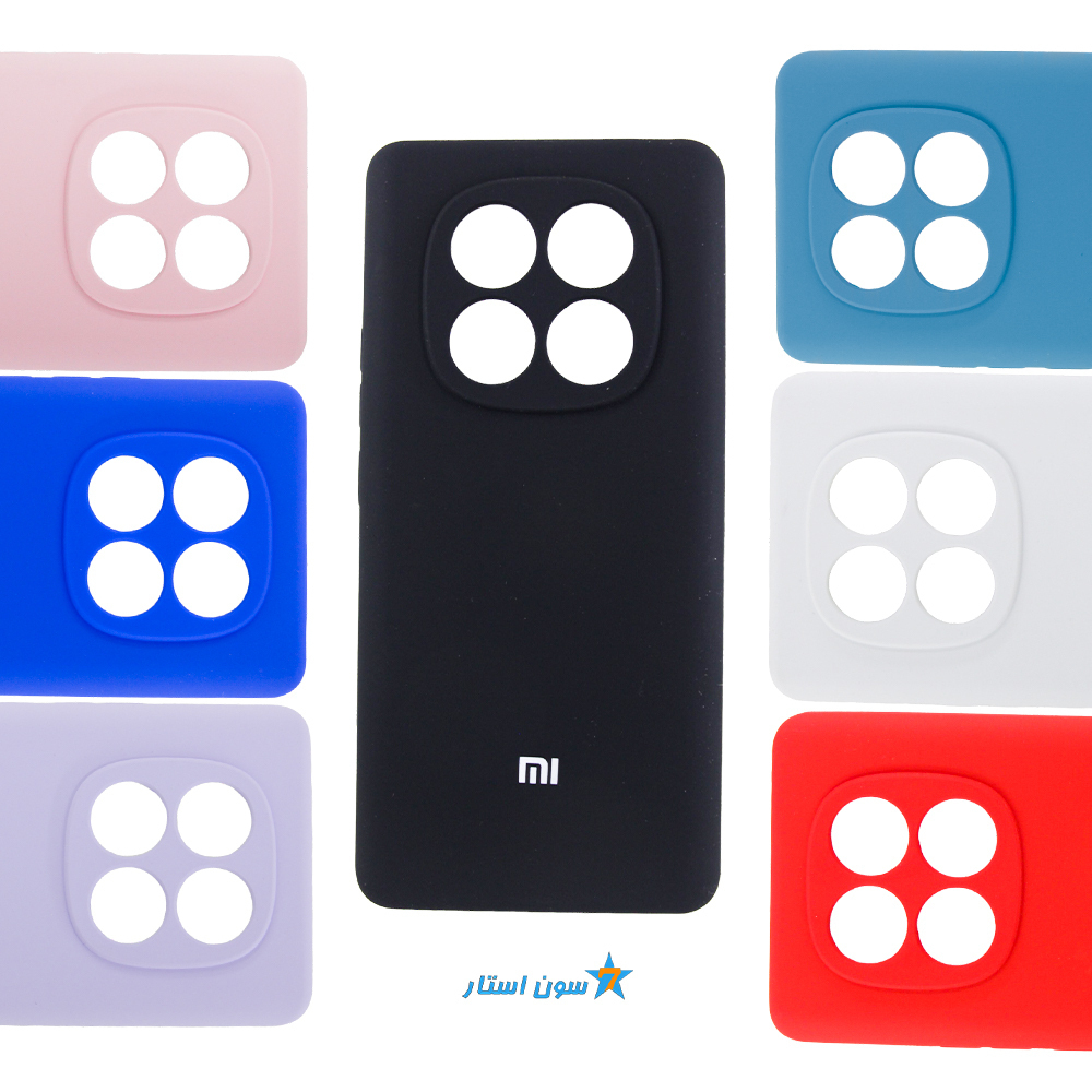 قاب سیلیکونی اورجینال پاک کنی شیائومی NOTE 15 PRO PLUS 4G