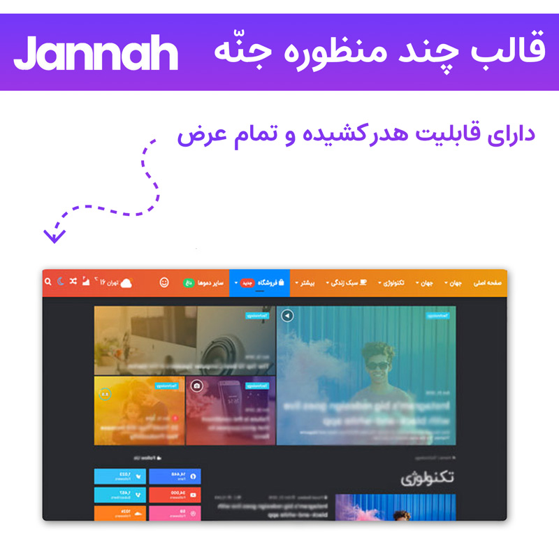 قالب چند منظوره جنه | Jannah theme Responsive Multi-Purpose — تصویر ۵