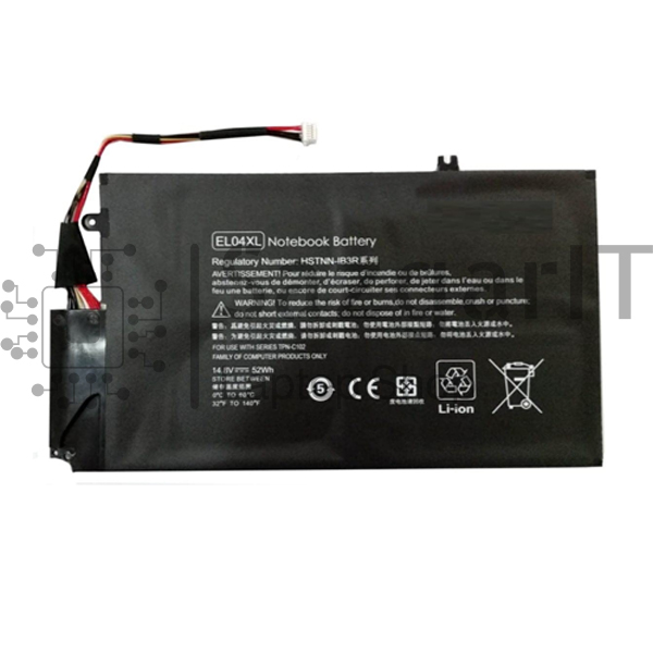 باتری لپ تاپ اچ پی Battery HP EL04XL Envy4-1000
