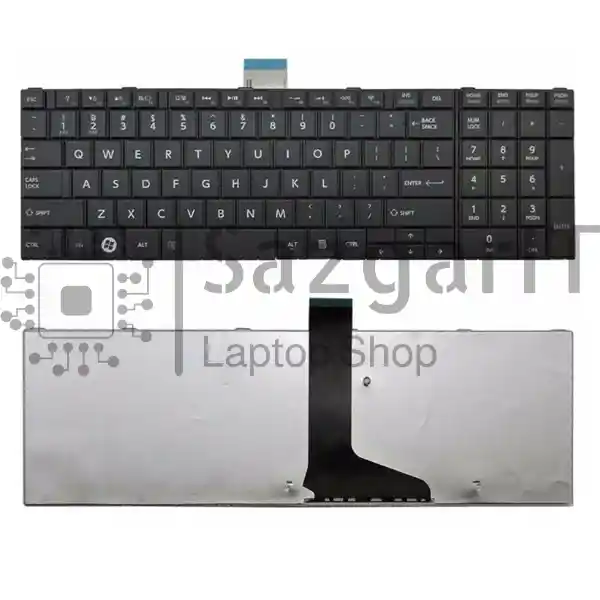 کی برد لپ تاپ توشیبا Keyboard laptop C850 TOSHIBA — تصویر ۲