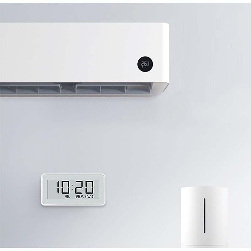 ساعت دیجیتال، دماسنج و حسگر رطوبت شیائومی مدل پرو Xiaomi Mi Temperature and Humidity Monitor Digital Clock Pro LYWSD02MMC — تصویر ۷