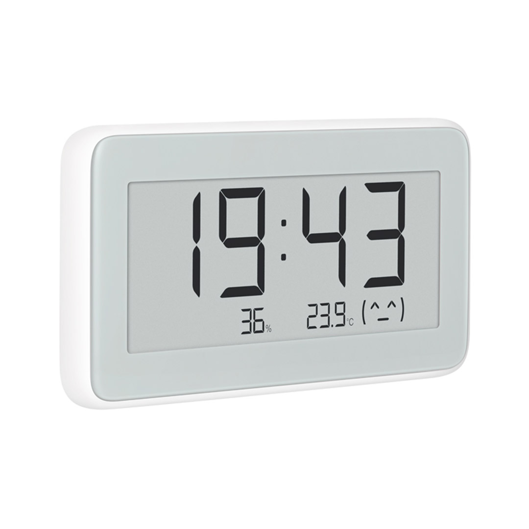 ساعت دیجیتال، دماسنج و حسگر رطوبت شیائومی مدل پرو Xiaomi Mi Temperature and Humidity Monitor Digital Clock Pro LYWSD02MMC
