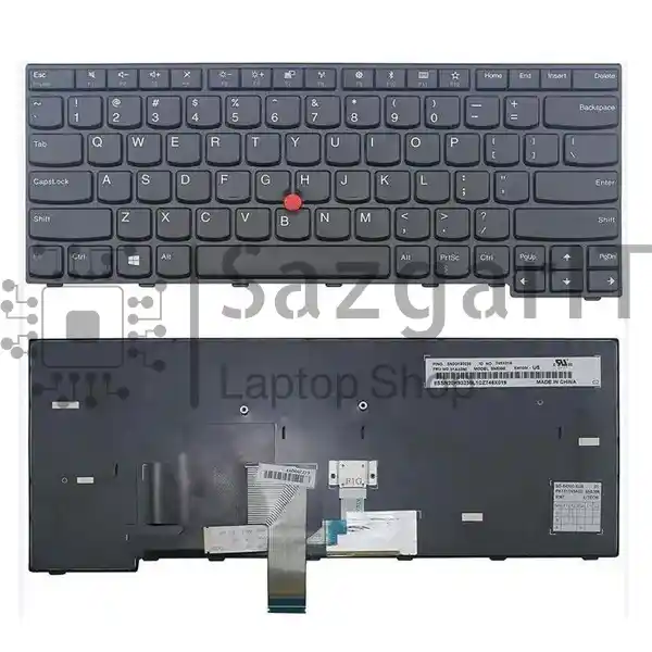 کیبرد لپ تاپ لنوو Keyboard laptop E470 LENOVO — تصویر ۲