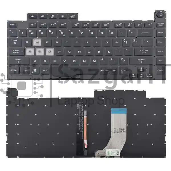 کیبرد لپ تاپ ایسوس Keyboard Laptop G531GV ASUS