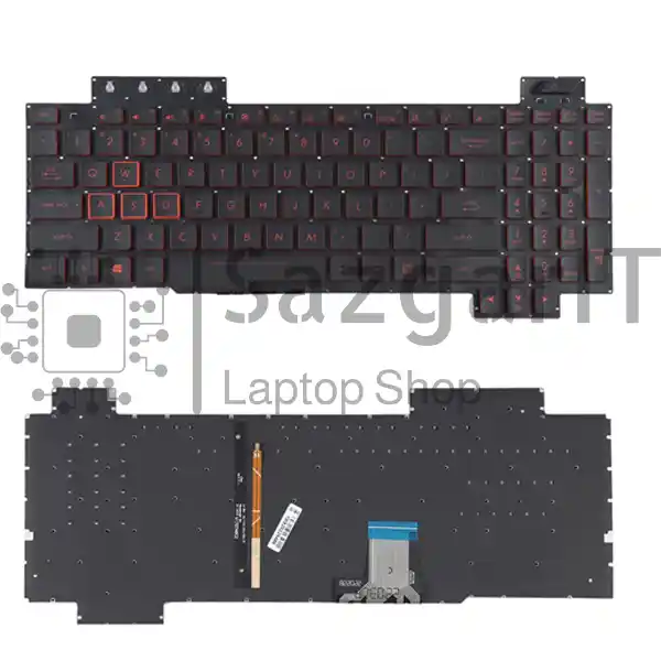 کیبرد لپ تاپ ایسوس Keyboard Laptop FX505 ASUS