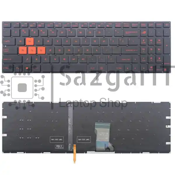کیبرد لپ تاپ ایسوس Keyboard Laptop GL502 ASUS