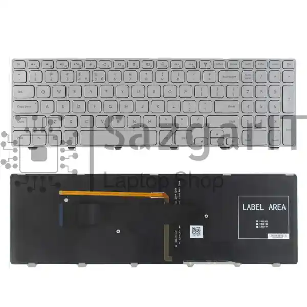 کیبرد لپ تاپ دل Keyboard Laptop 15-7000 E3500 Dell