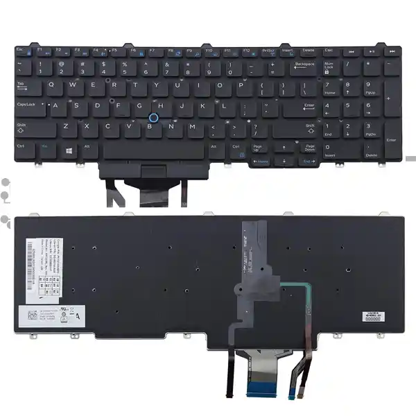 کیبرد لپ تاپ دل Keyboard Laptop 7710 PERCISION DELL
