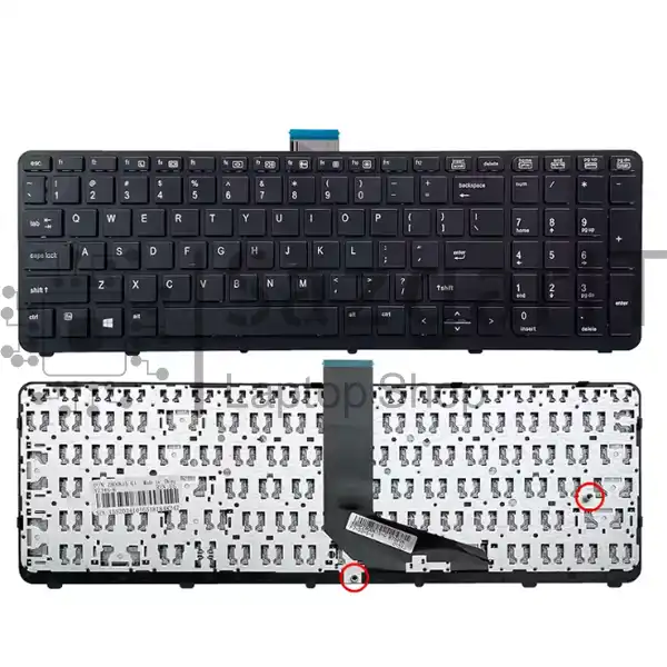 کیبرد لپ تاپ اچ پی Keyboard Laptop ZBOOK 15-G1