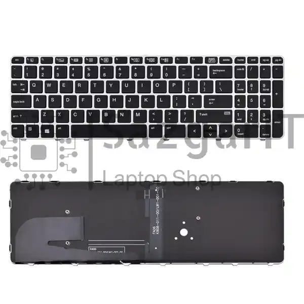 کیبرد لپ تاپ اچ پی Keyboard Laptop ZBOOK 15-G3