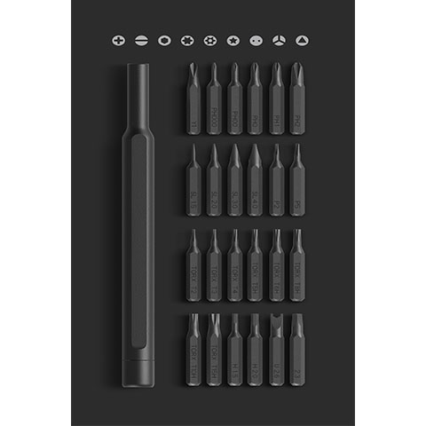 پیچ گوشتی 24 عددی دستی شیائومی مدل Xiaomi Mi Precision MJJXLSD002QW Screwdriver Kit — تصویر ۴