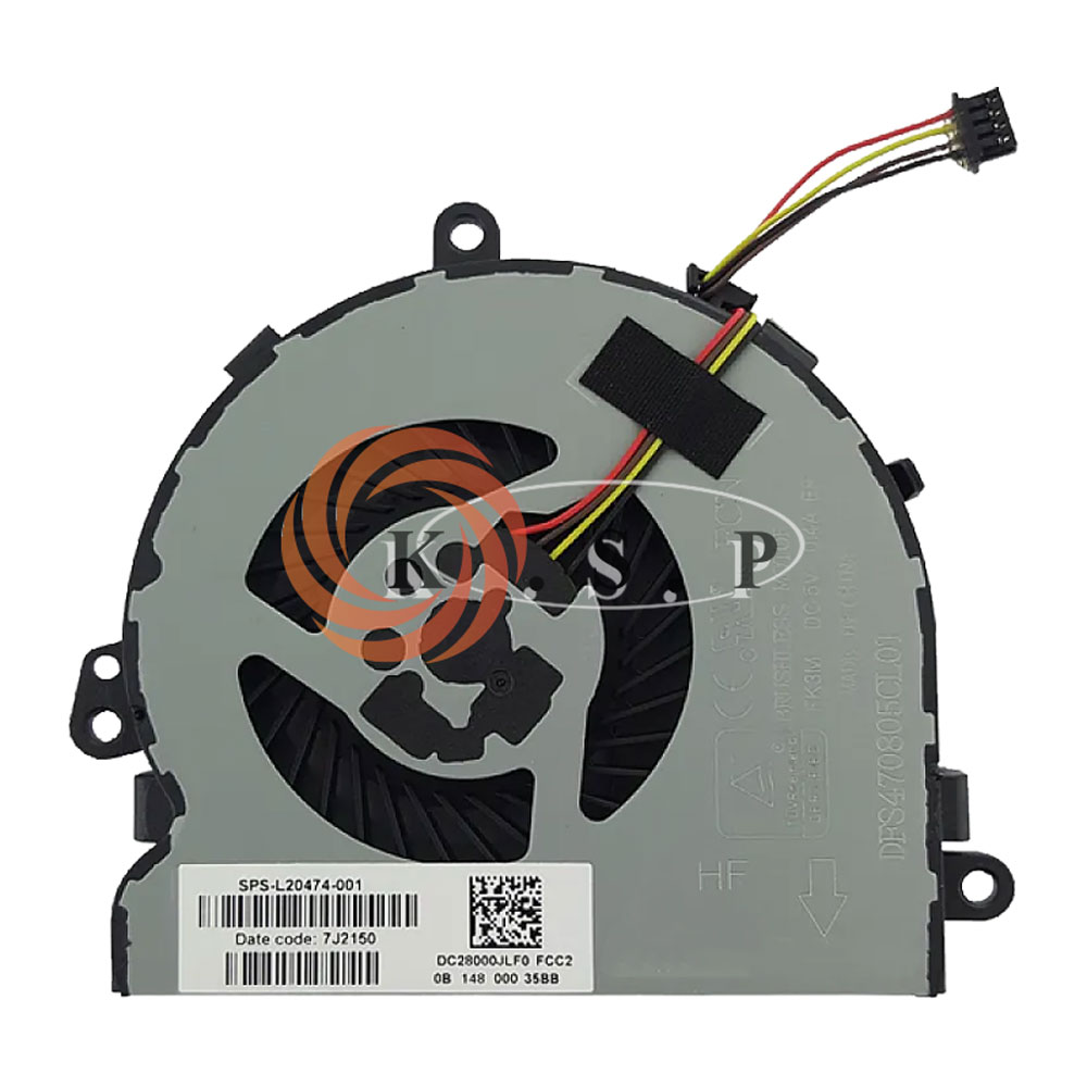 فن لپ تاپ اچ پی Fan Hp Pavilion 15-DB — تصویر ۳
