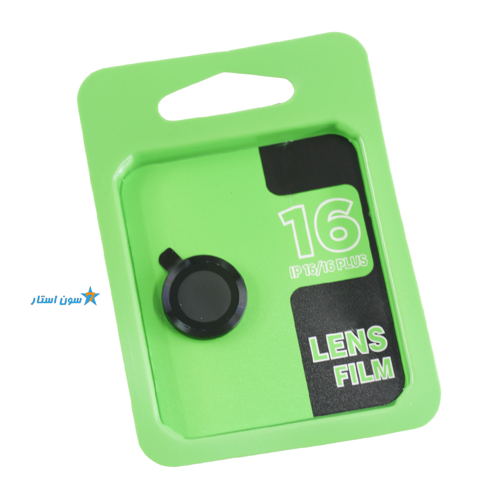 محافظ لنز رینگی ساده آیفون 16 برند LENS FILM — تصویر ۵