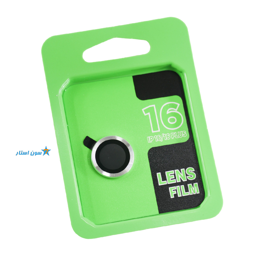 محافظ لنز رینگی ساده آیفون 16 برند LENS FILM — تصویر ۶