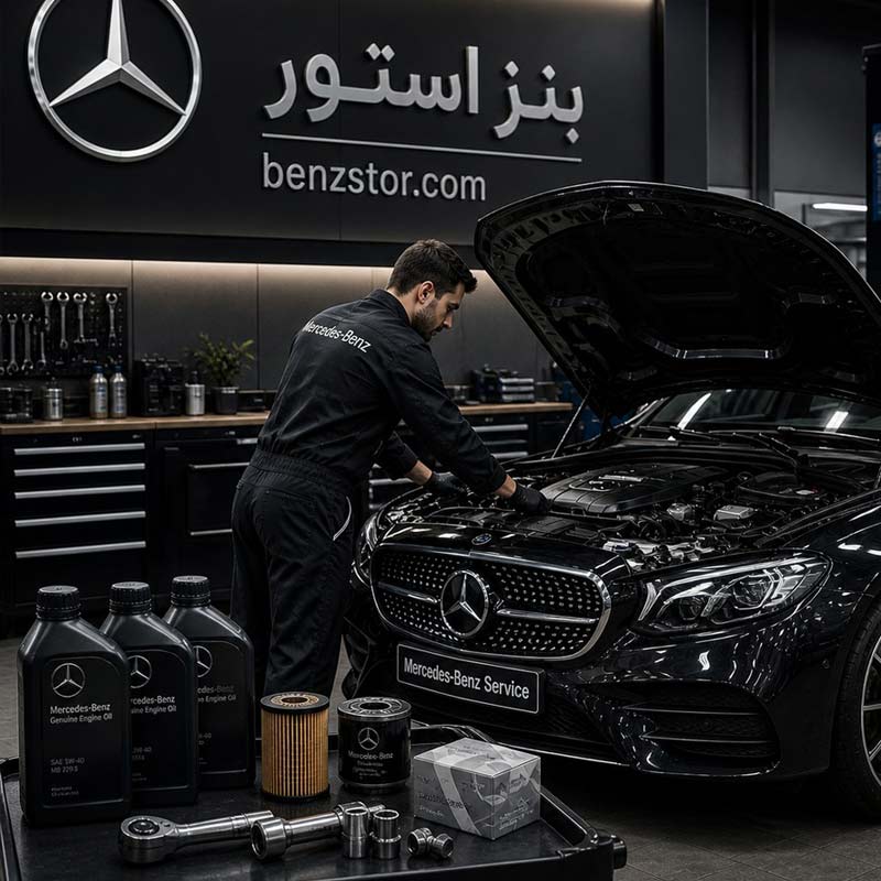 سرویس دوره ای بنز CL500