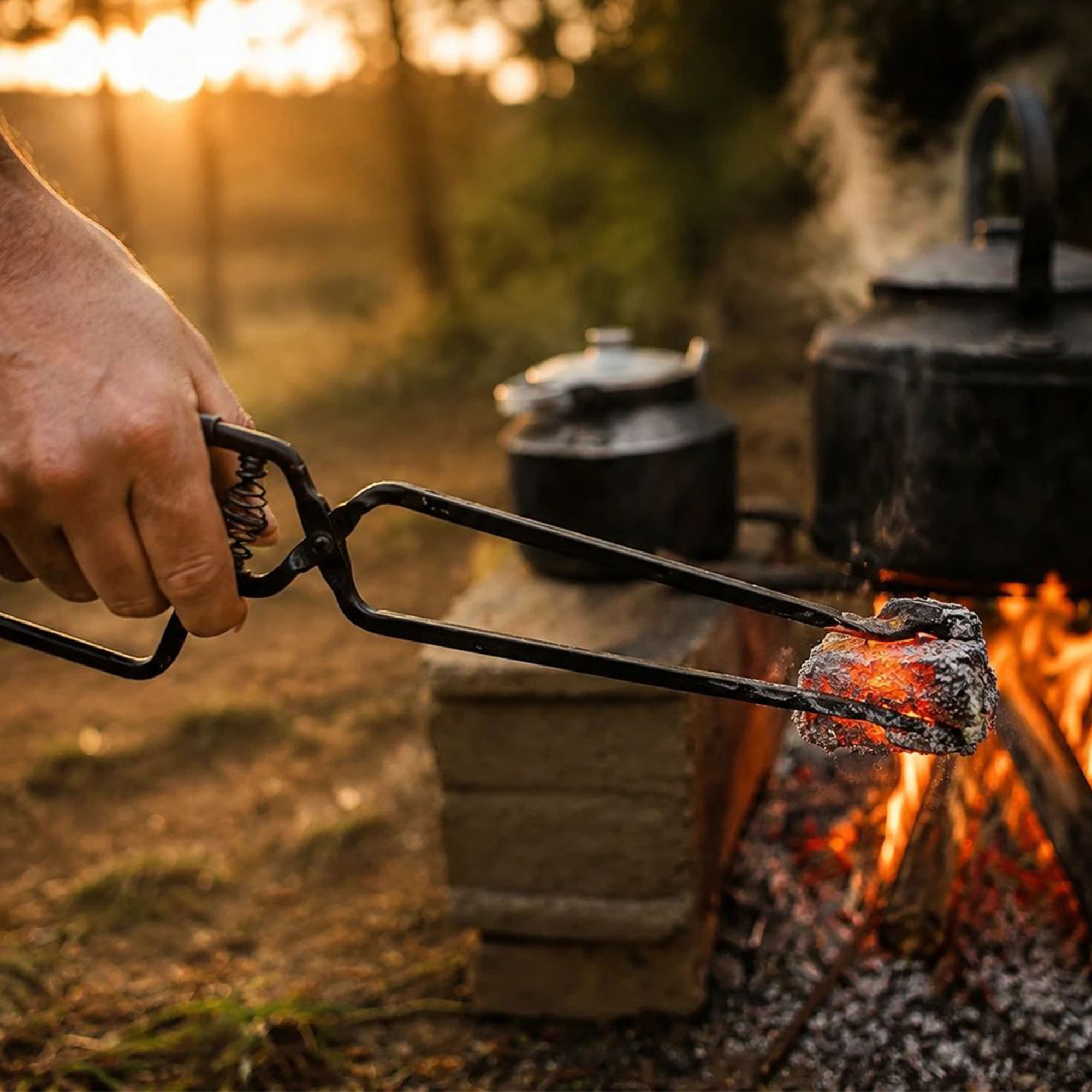 انبر باربیکیو سافاری مدل Fire Tangs — تصویر ۶