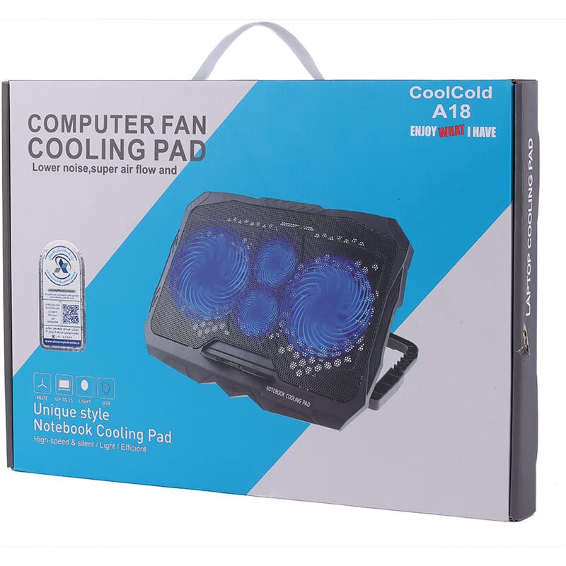 پایه نگهدارنده لپ تاپ کول‌ کلد مدل A18 — تصویر ۸