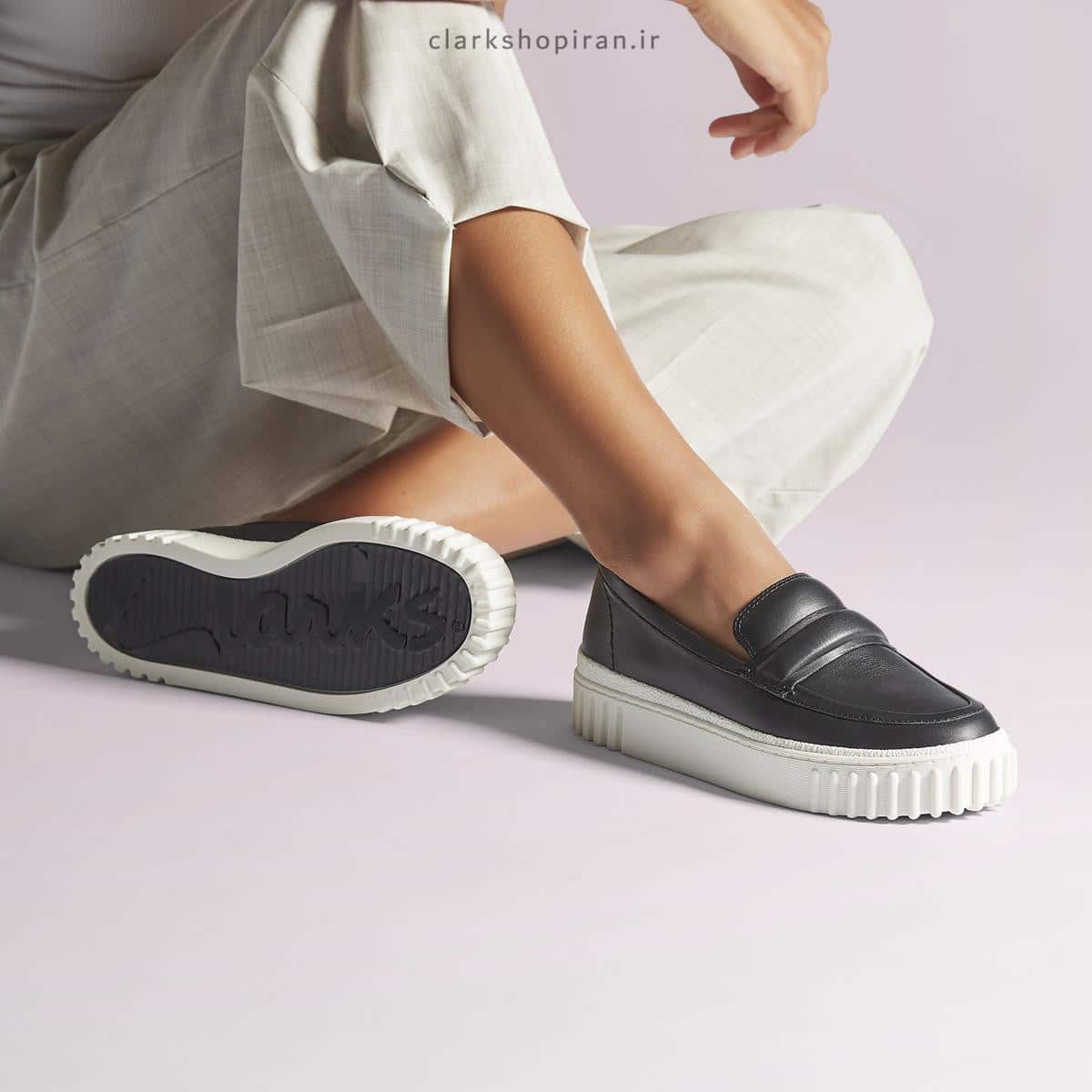 لوفر چرم زنانه CS-261764345050 — تصویر ۴